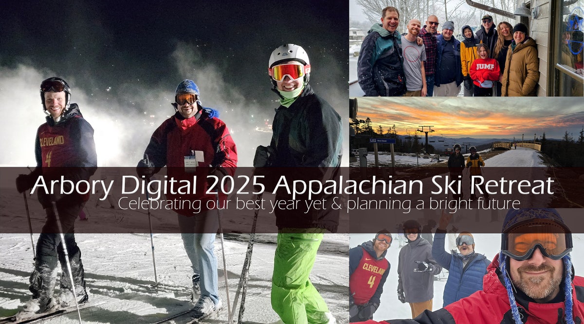 Das Appalachian Ski Retreat 2025 von Arbory Digital zur Feier eines Jahres der Erfolge