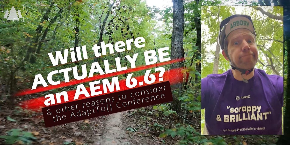 Will There Actually be an AEM 6.6 After All?