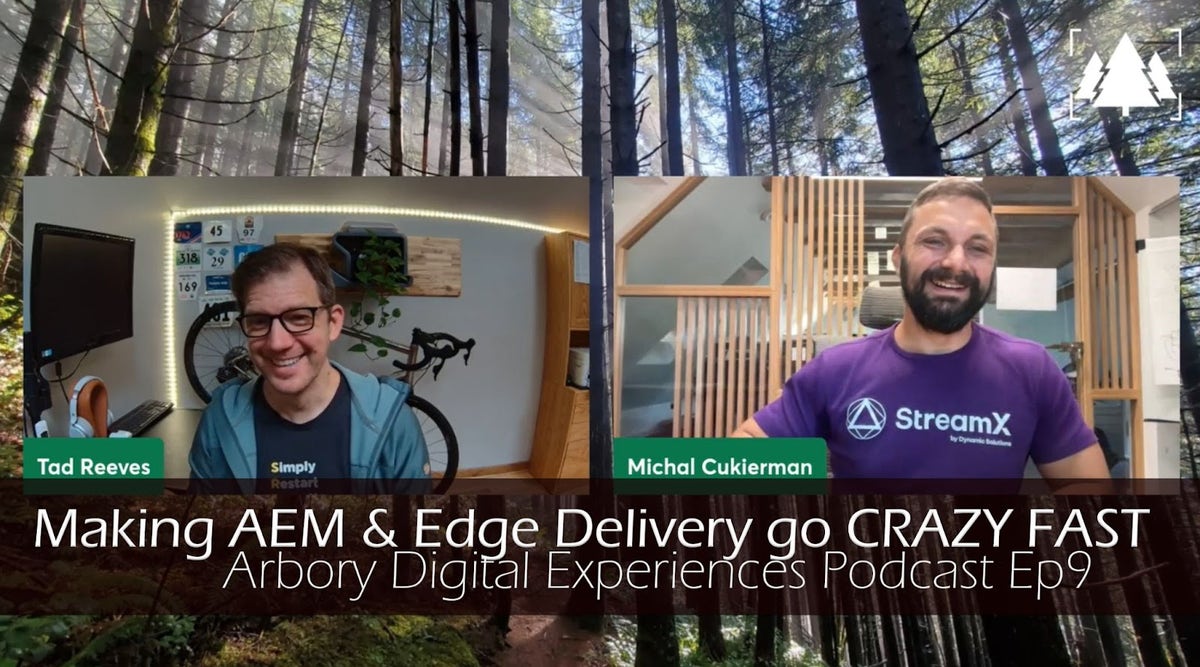 Podcast | Rendere AEM e la distribuzione edge pazzesche - Intervista con il co-fondatore di StreamX